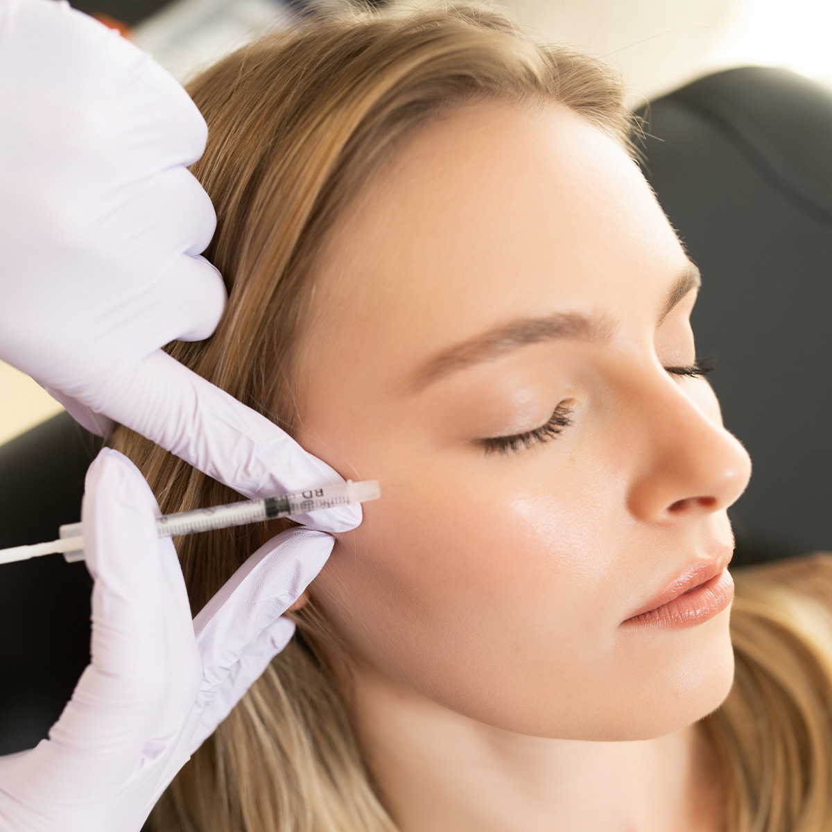 Test treatment at RevitaGlow